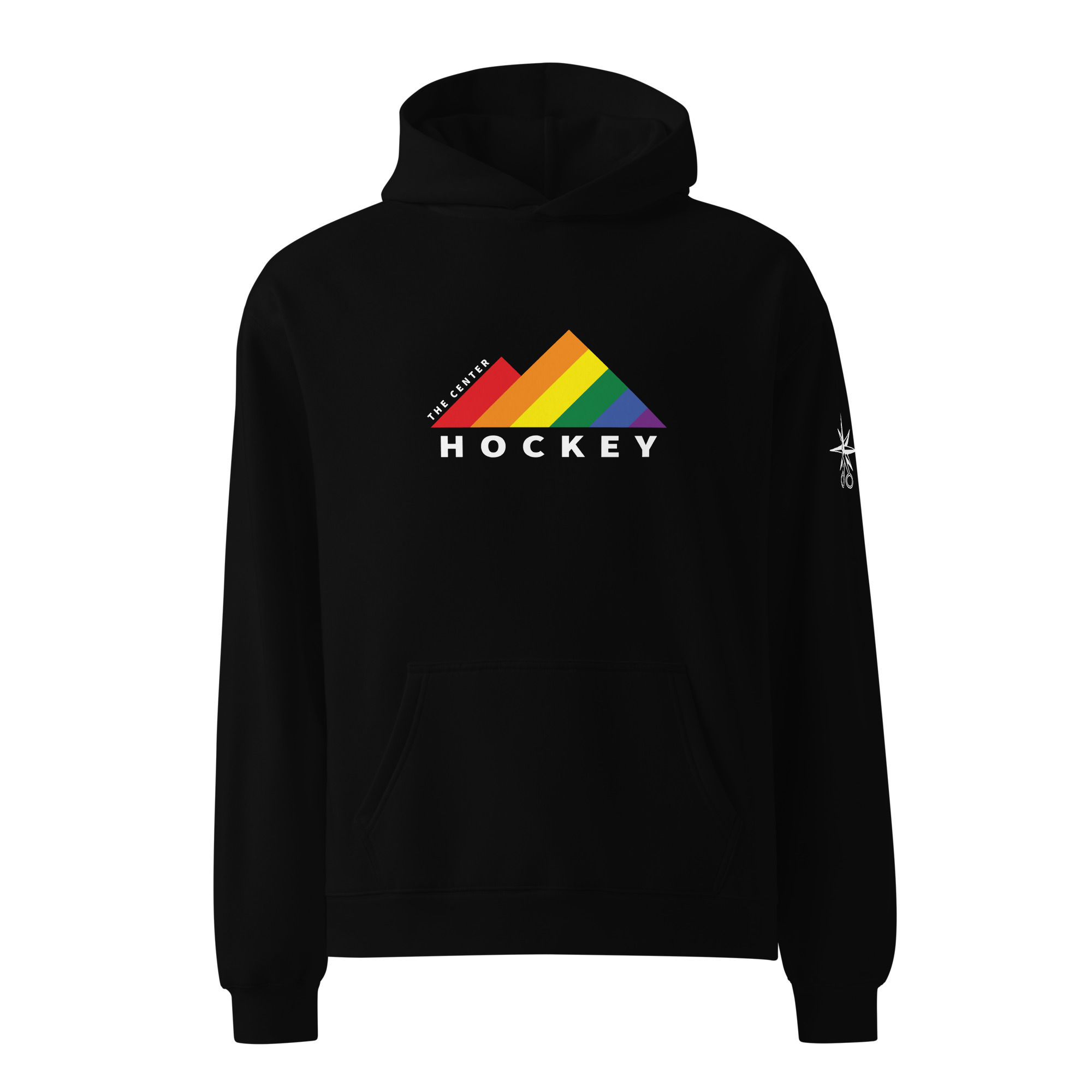 The Center Hockey Unisex oversized hoodie