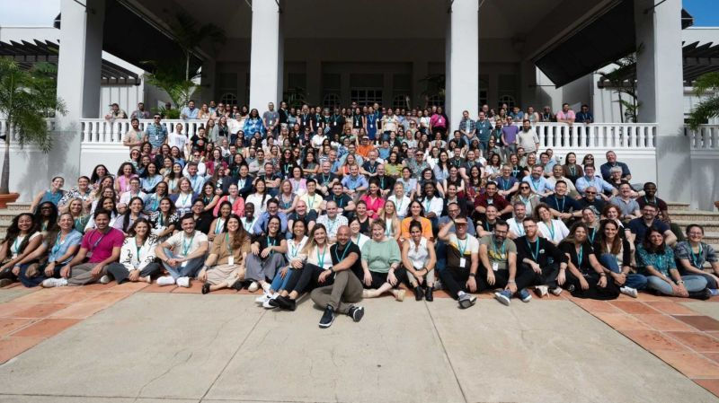 BrainPOP company photo at Puerto Rico Winter Summit offsite