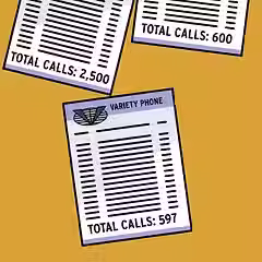 Receipts with line items adding up to total sums