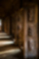 Wooden Carvings in a Monastery
