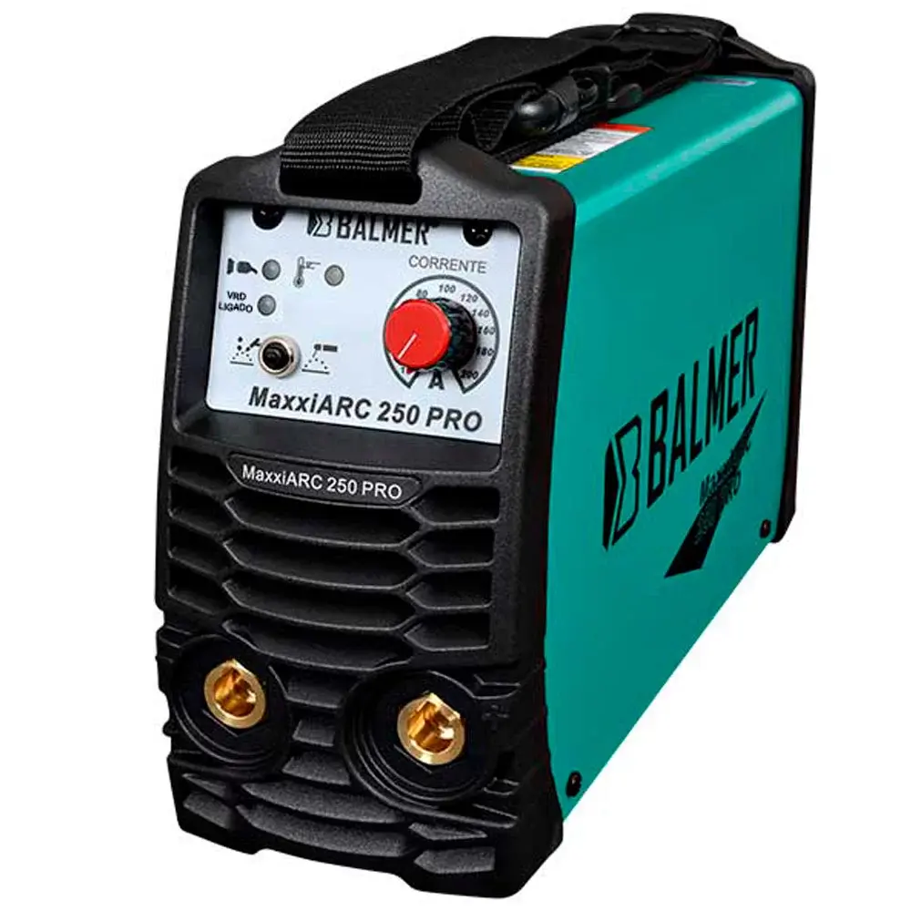 Inversora de Solda MMA e TIG DC MaxxiARC 250 PRO com VRD 10 a 200A - BALMER