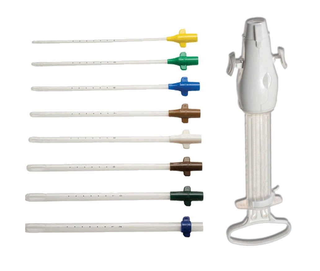 Kit aspirador ameu plus C/16 cánulas