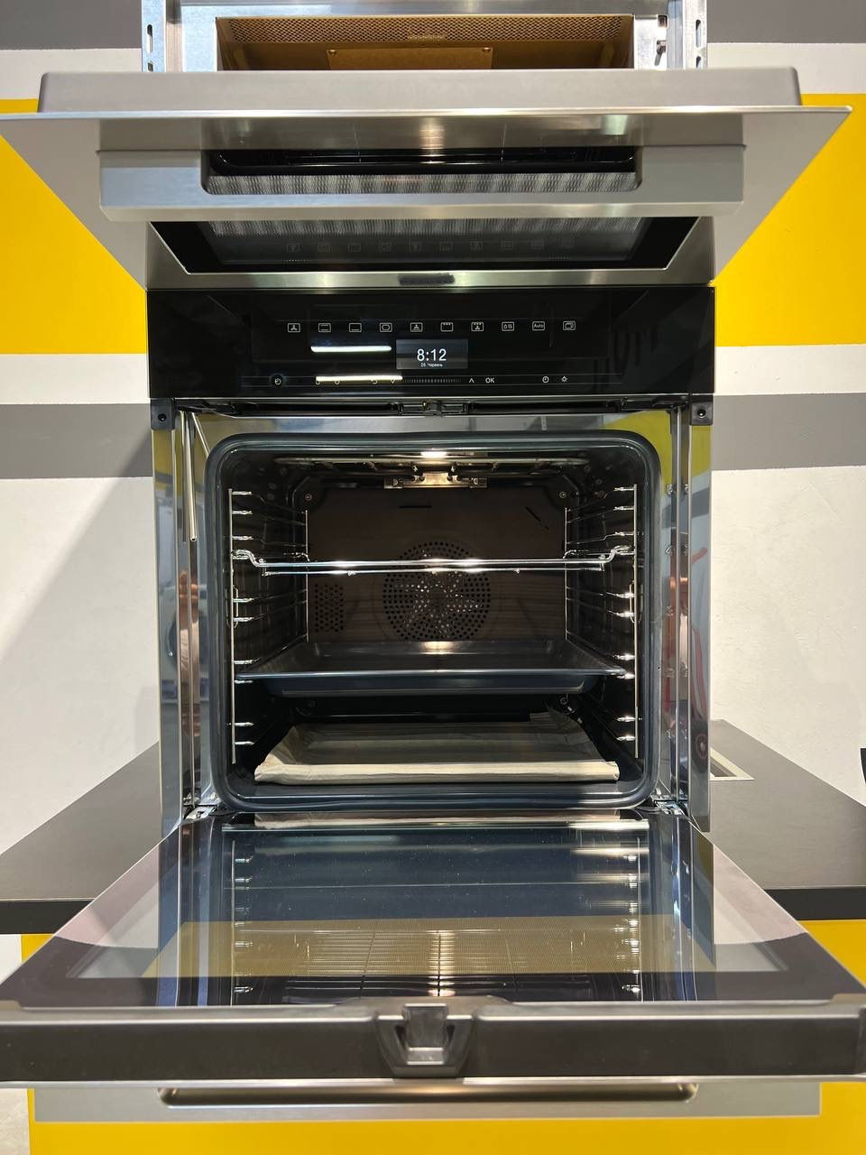 Miniatura:  Комплект духова шафа H 7360 B та мікрохвильова 