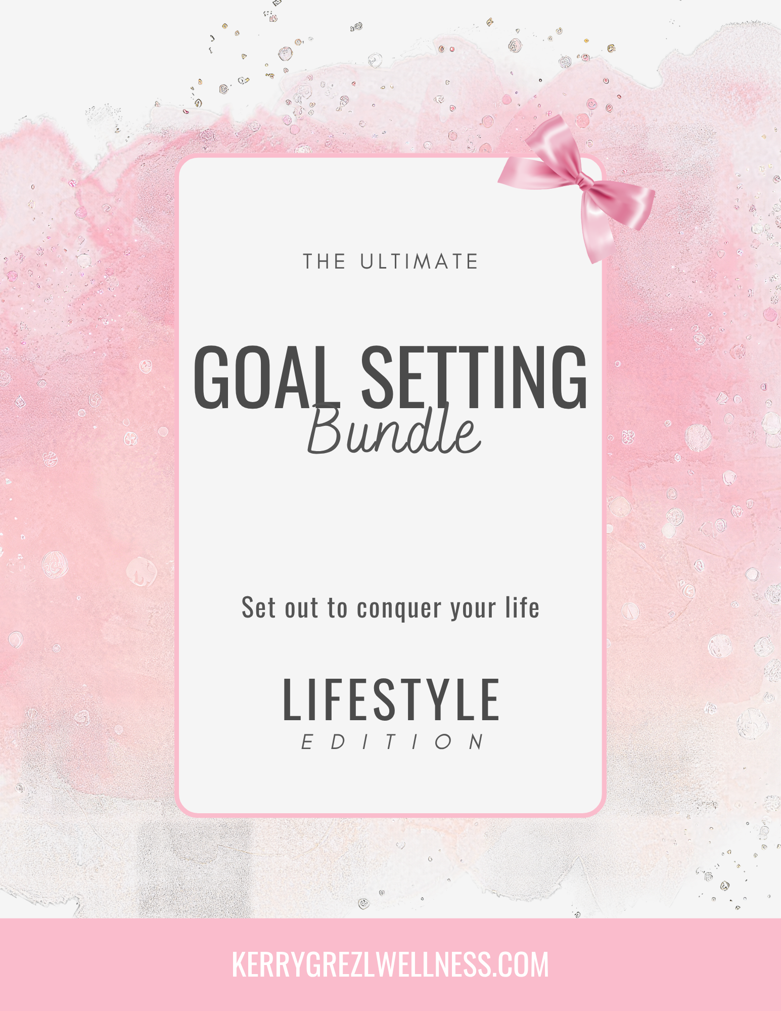 Ultimate Goal Setting Bundle. Printable Workbook + Master Class.