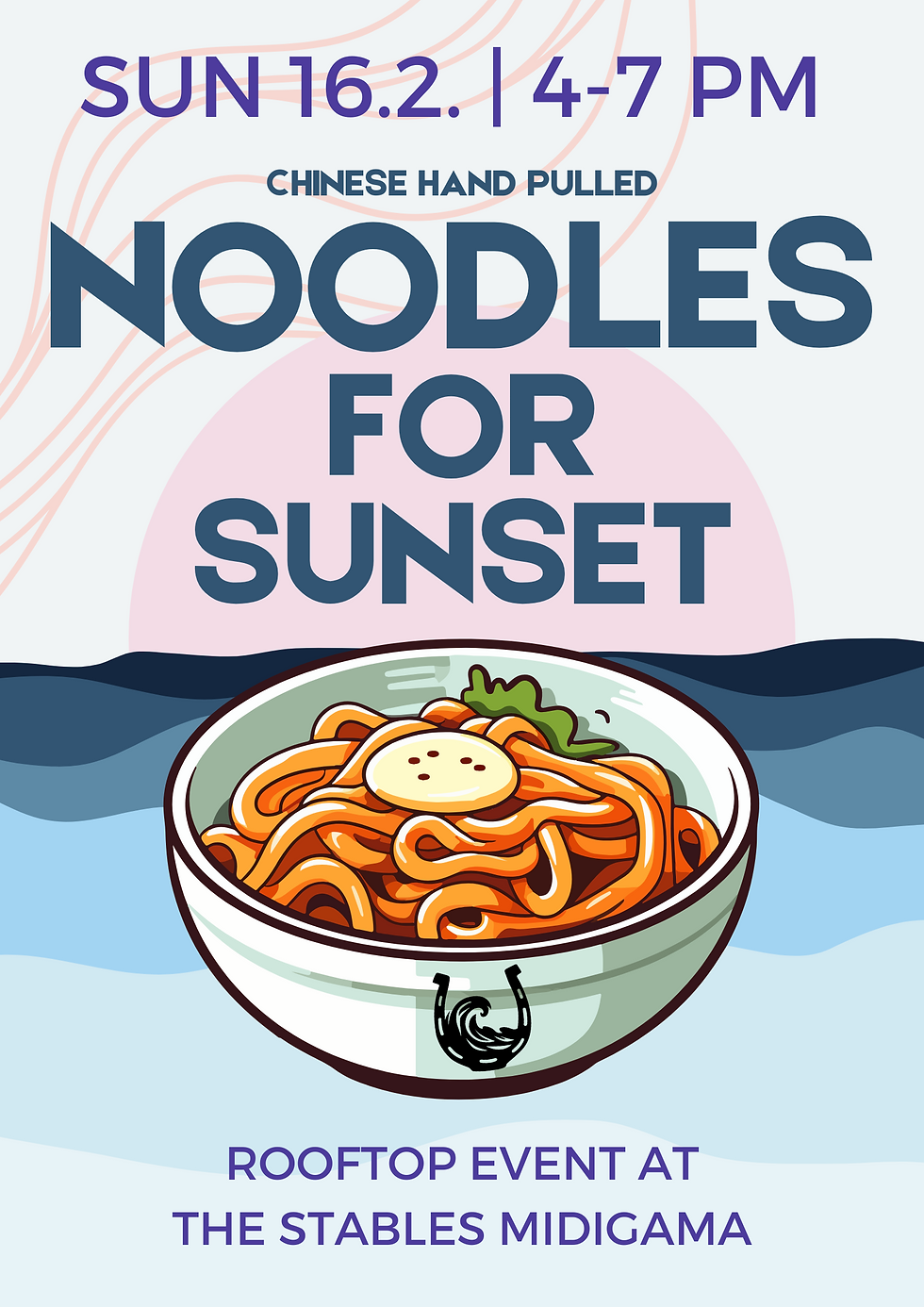 Noodles for Sunset