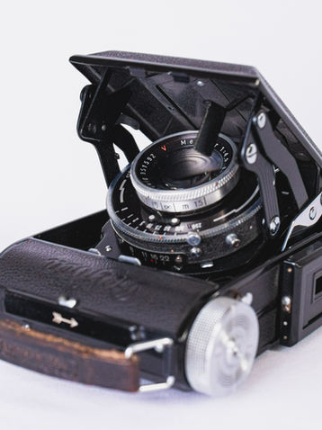 Produktfotografie analoge Kamera