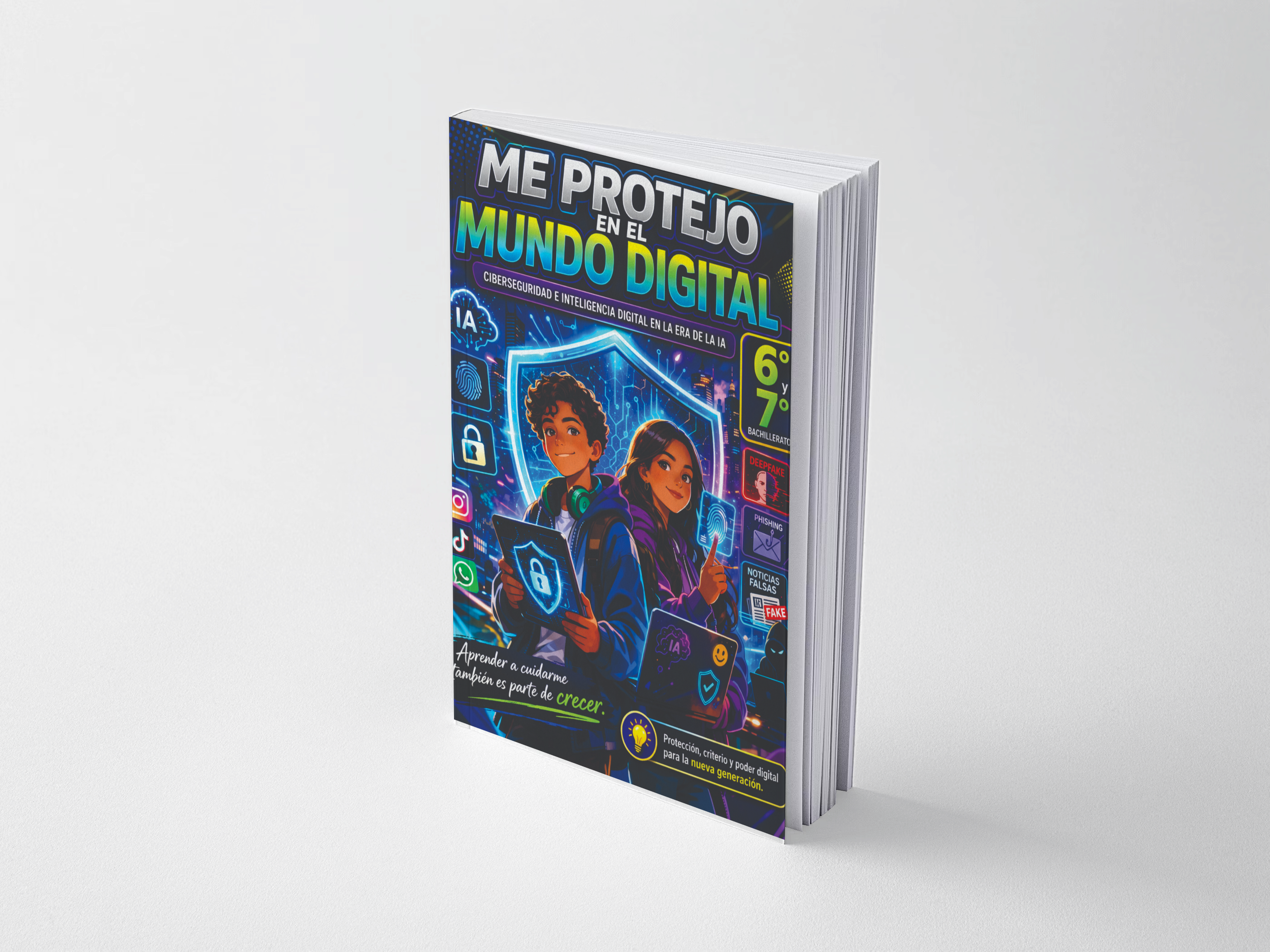 Portada de Me protejo en el mundo digital – Grados 6.º y 7.º – Casa Editorial Salamandra