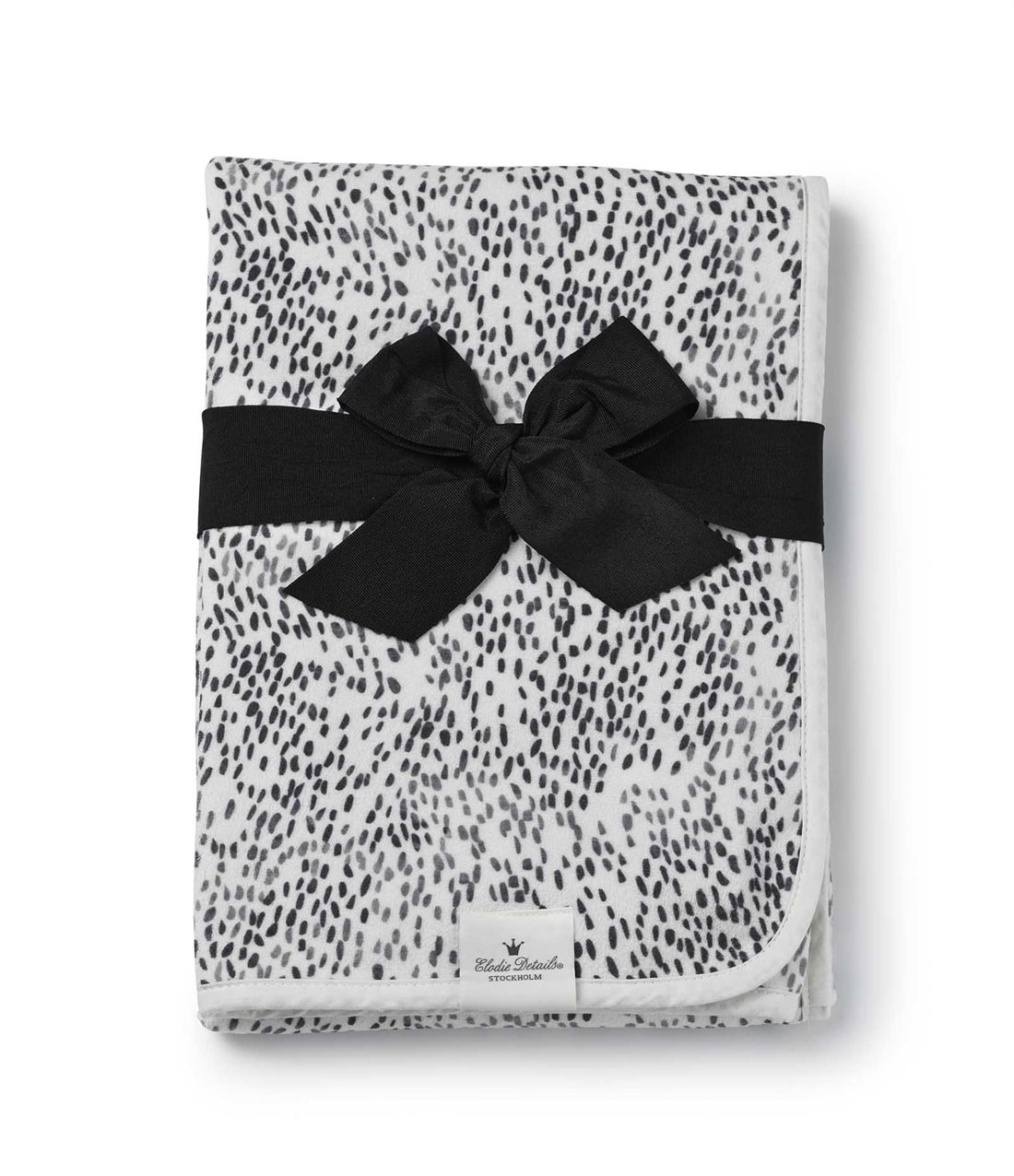 ELODIE DETAILS Pearl Velvet Blanket dots of fauna