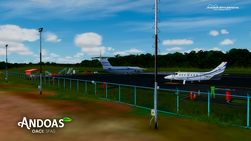 Miniatura: ANDOAS AIRPORT (SPAS) - FSX y P3D