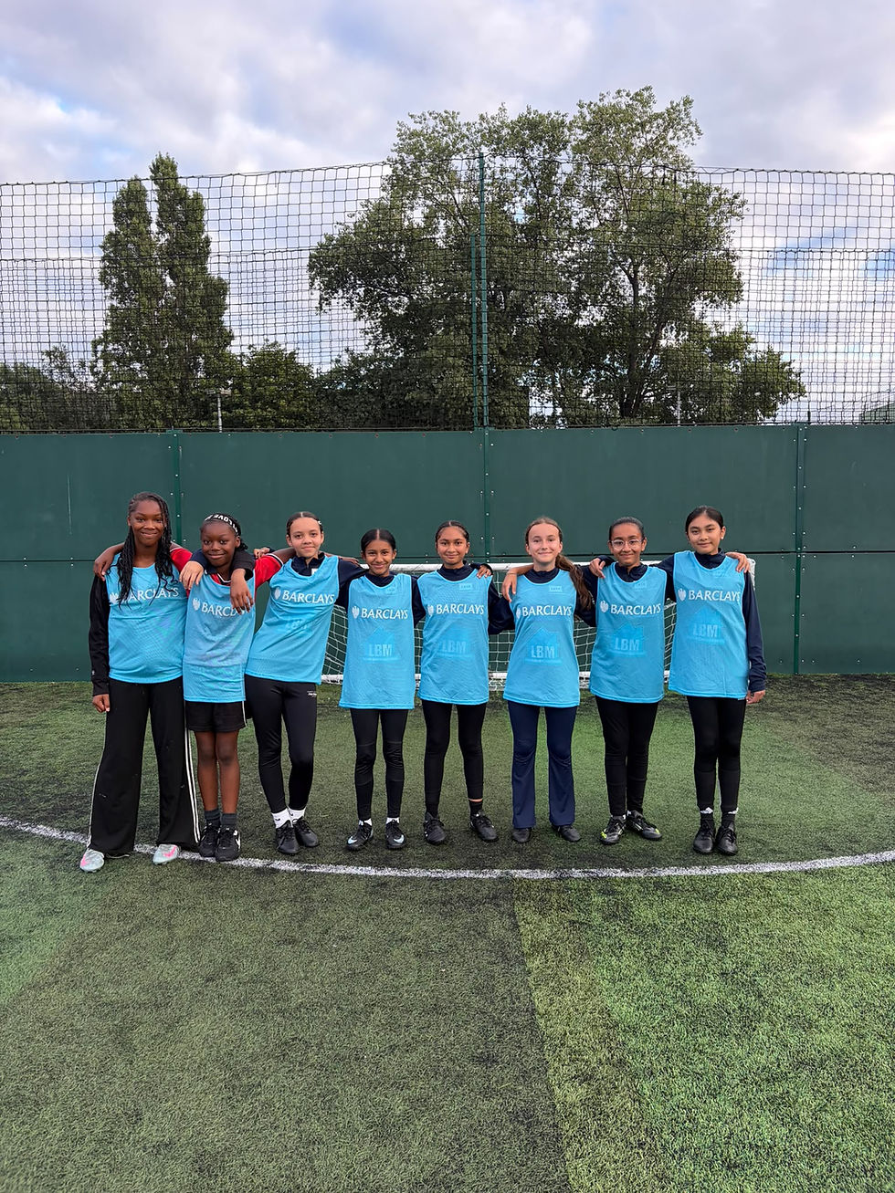 APSA Foundation Growing Girls Football in Newham