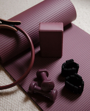 kit fitness yoga pilate