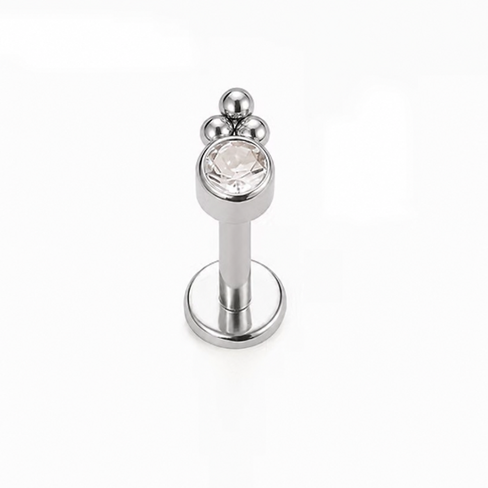 Labret interne Titane ASTM F136 stérile