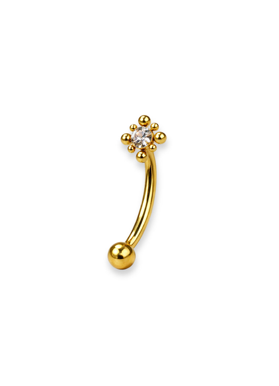 Micro banane Interne Titane ASTM F136 PVD GOLD stérile