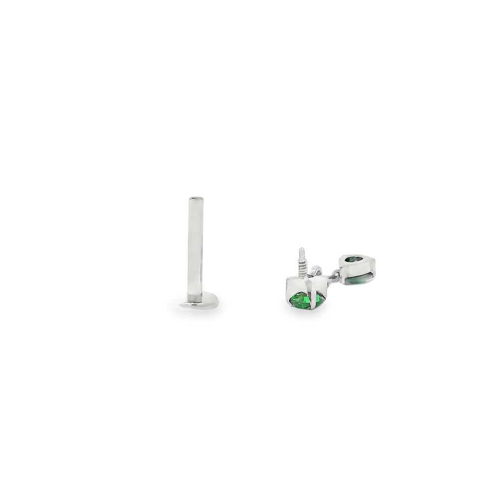 Labret Interne Titane ASTM F136 stérile