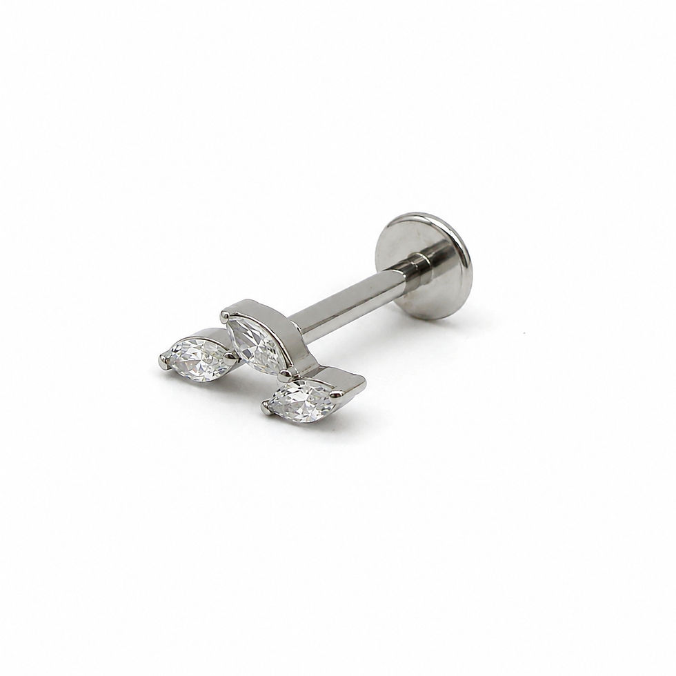Labret Interne Titane ASTM F136 stérile