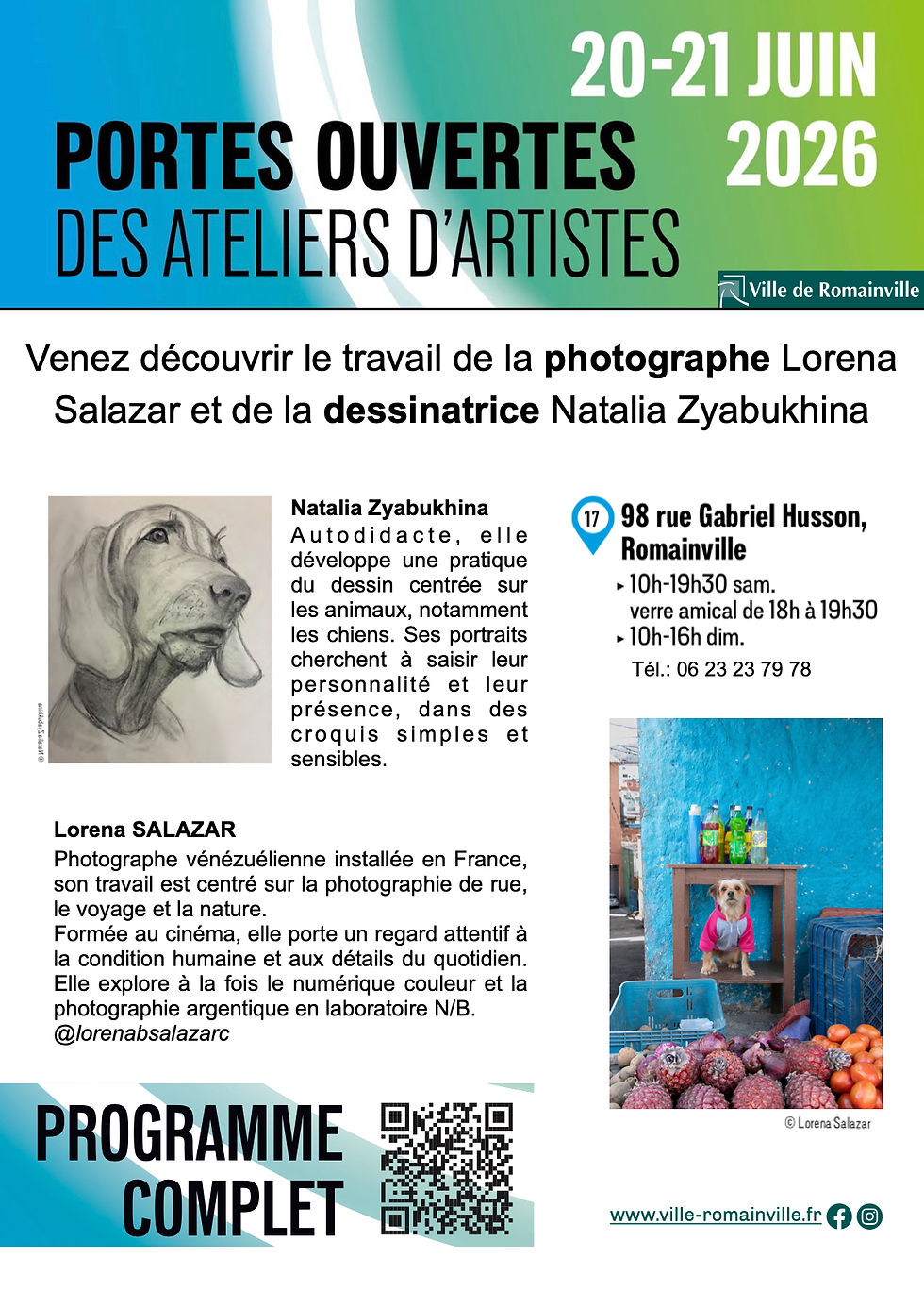 Portes Ouvertes des Ateliers d'Artistes 2026