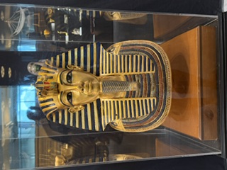Egyptian artifact exhibit at the Elliott Museum in Stuart Florida