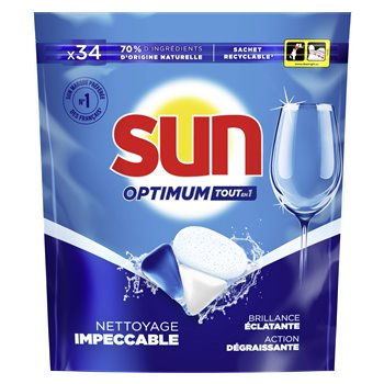 Tablettes lave-vaisselle Sun Optimum Tout-en-1 - x34