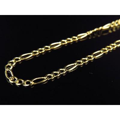 Indexkép: 14K SÁRGA ARANY FIGARO LÁNC 40 CM