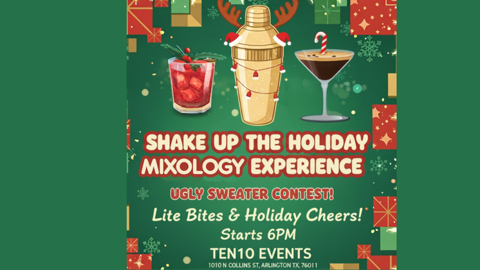 Shake Up The Holidays: Mixology Experience
