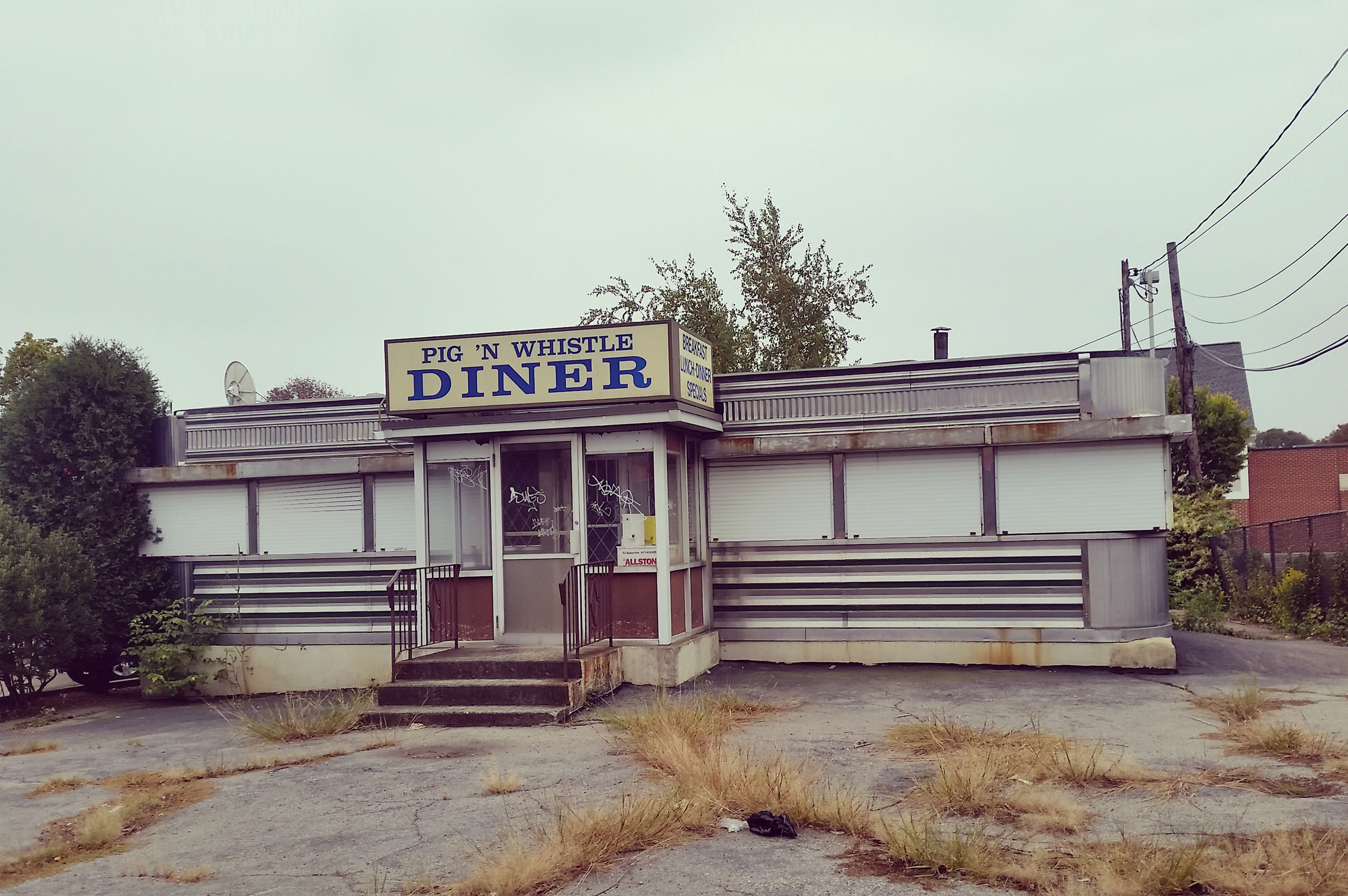 Pig 'N Whistle 12" x 18"