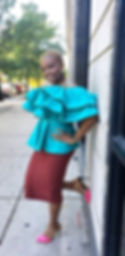 Thumbnail: Ruffled Spagetti Sleeve Top