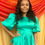 Thumbnail: Peplum Big Puff Blouse
