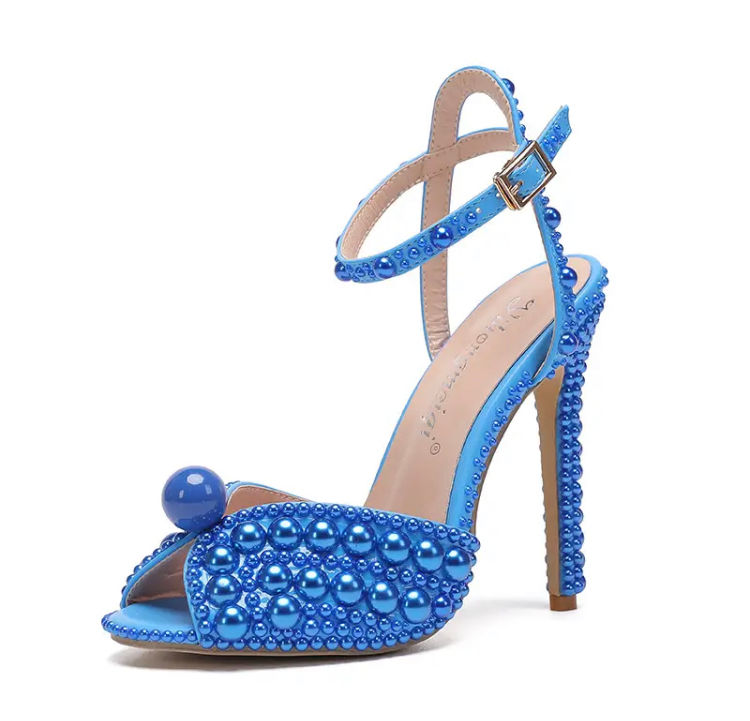 Thumbnail: Rhinestone Crystal Women's Shoes