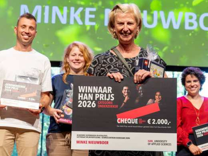 Minke Nieuwboer wint HAN-prijs onderzoeker