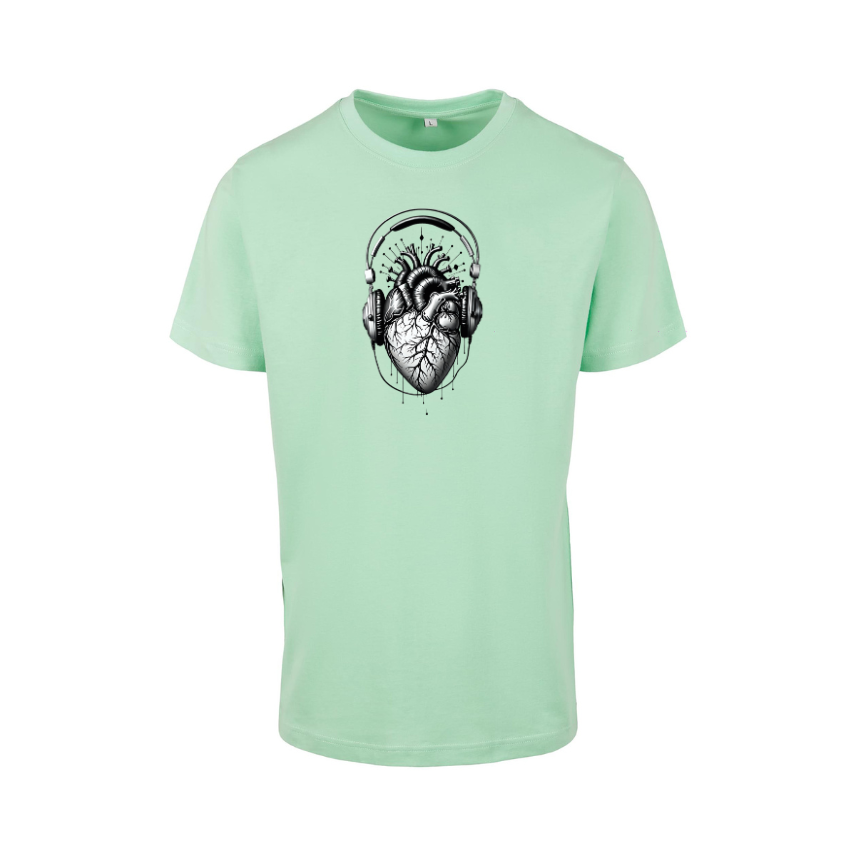 Thumbnail: Muziek door het hart | Tshirt | ES