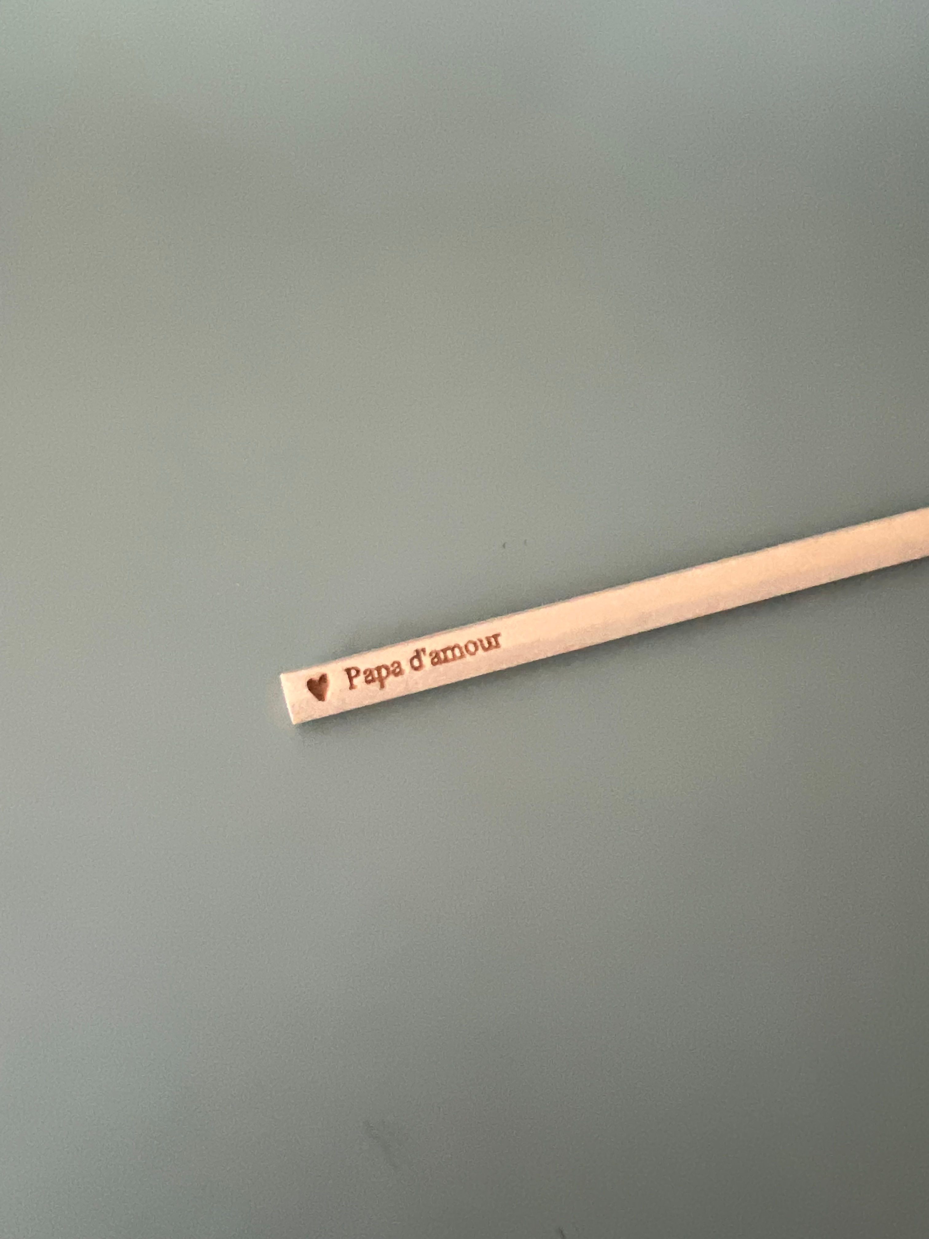 Crayon à papier gravé personnalisé
