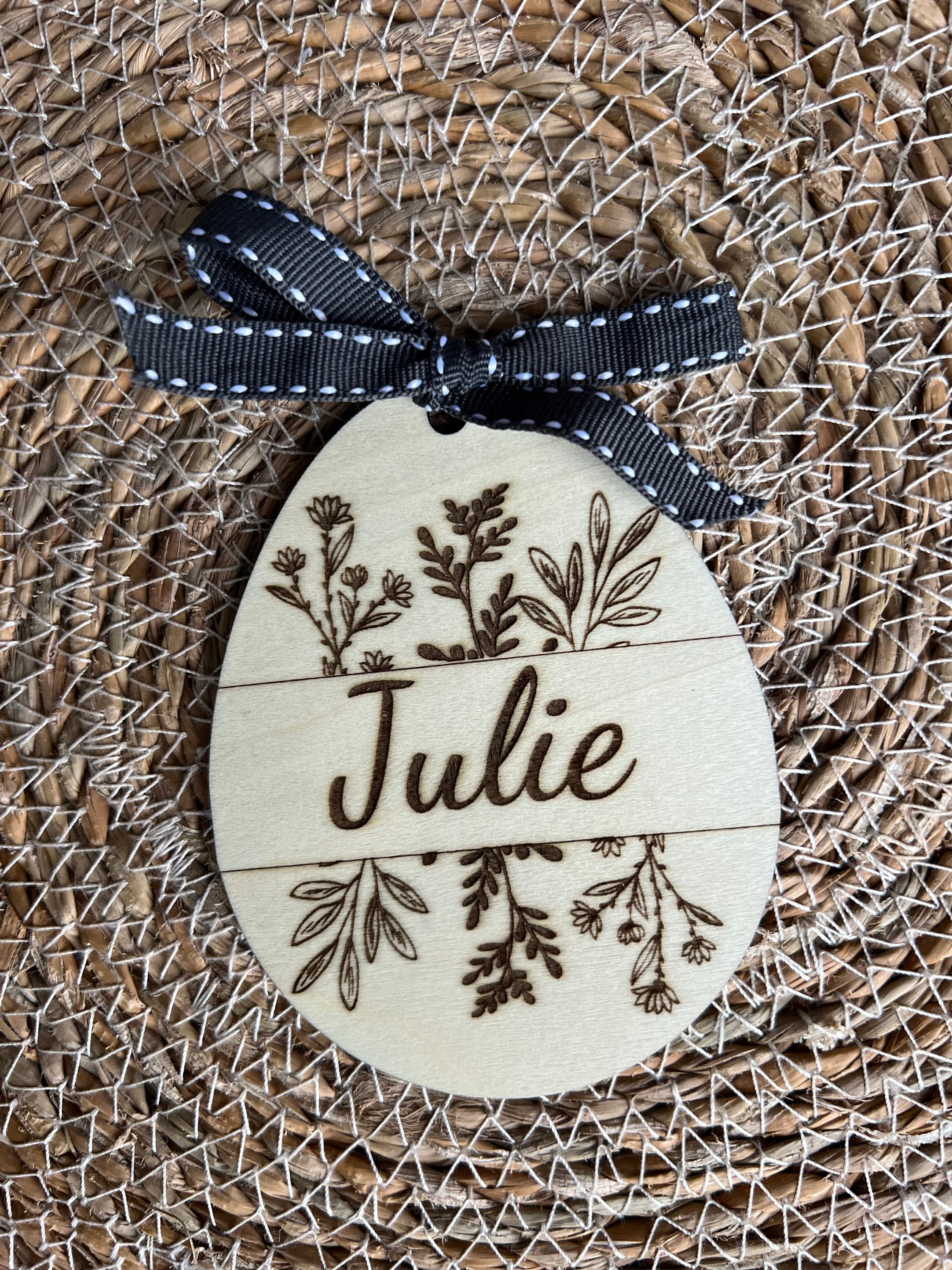 Oeuf de Pâques à personnaliser