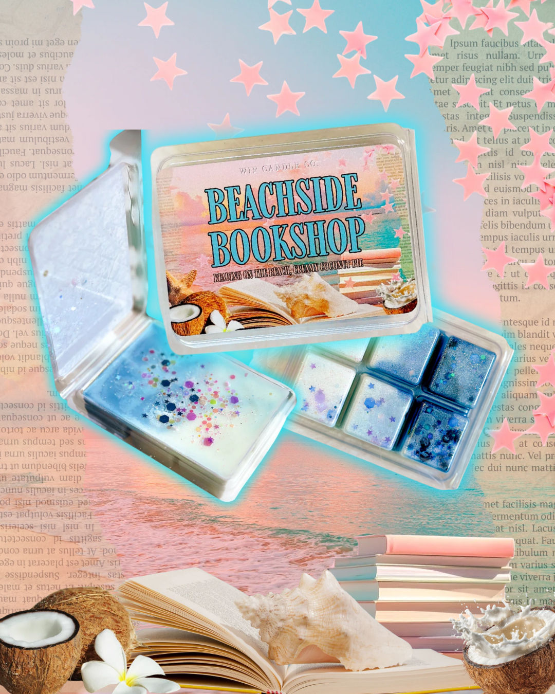 Beachside Bookshop Wax Melt