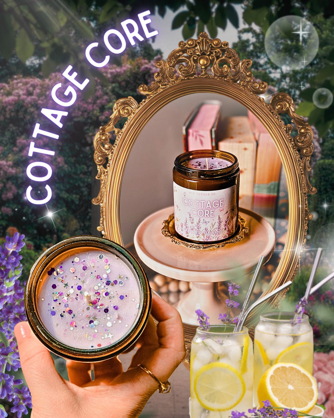 Cottage Core - 8 oz Soy Candle