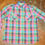 Thumbnail: Rhonda Lee blouse plaid pink yellow green black