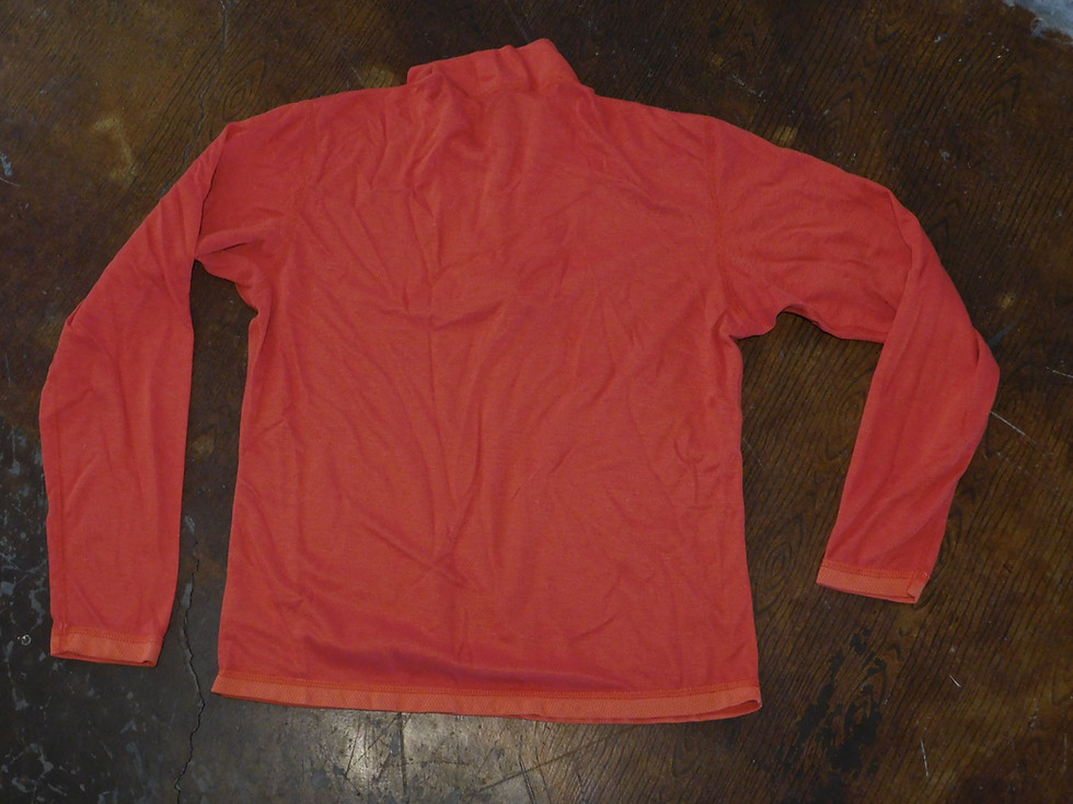 Thumbnail: Patagonia capilene 1/4 zipper top womens large