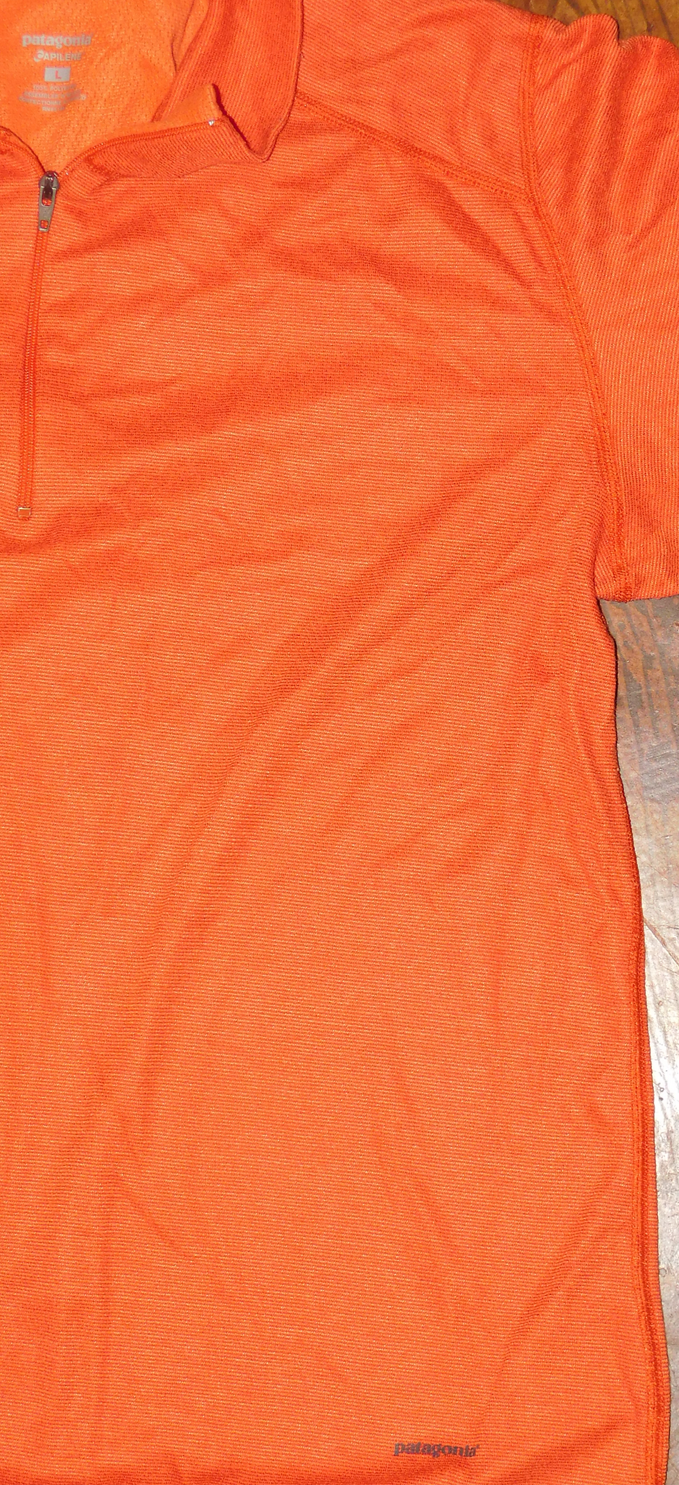 Thumbnail: Patagonia capilene 1/4 zipper top womens large