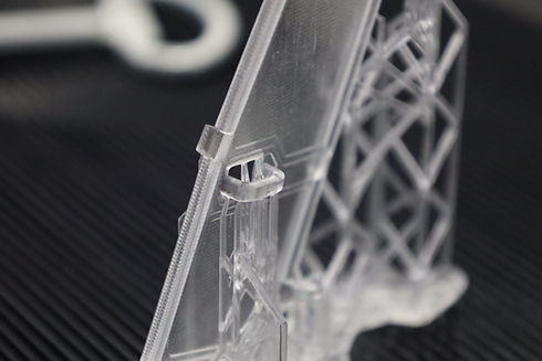 SLA Bauteil Clear