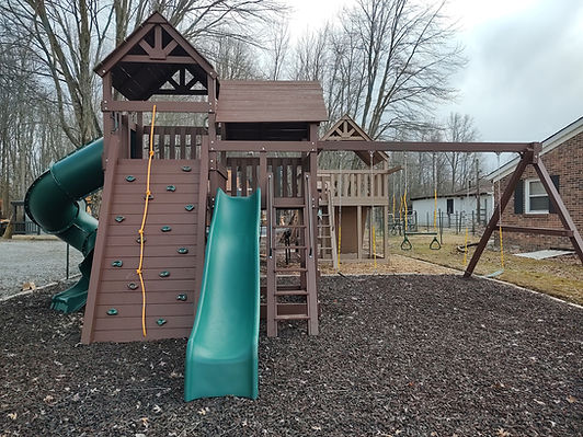 DoubleXL tube slide playset
