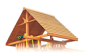 Sunburst Wood Roof