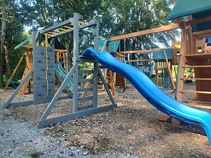 Slide monkey bars