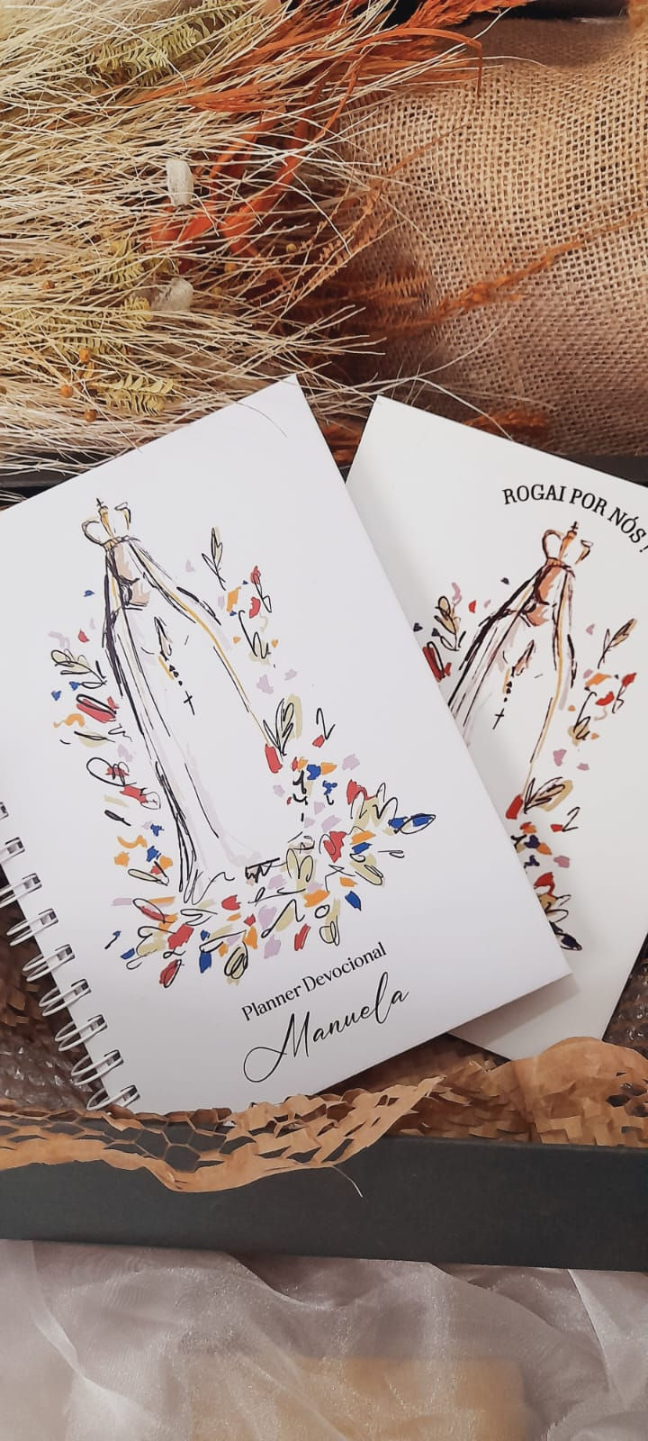 Planner Devocional e Azulejo de Nossa Senhora
