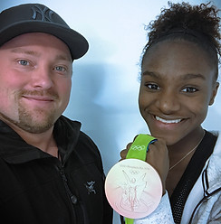 Dina Olympic medal.JPG