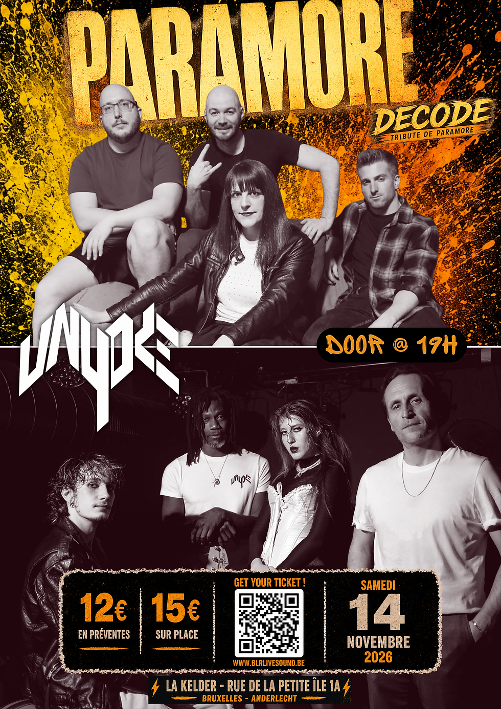 Paramore by Decode X UnYoke @ La Kelder - Anderlecht