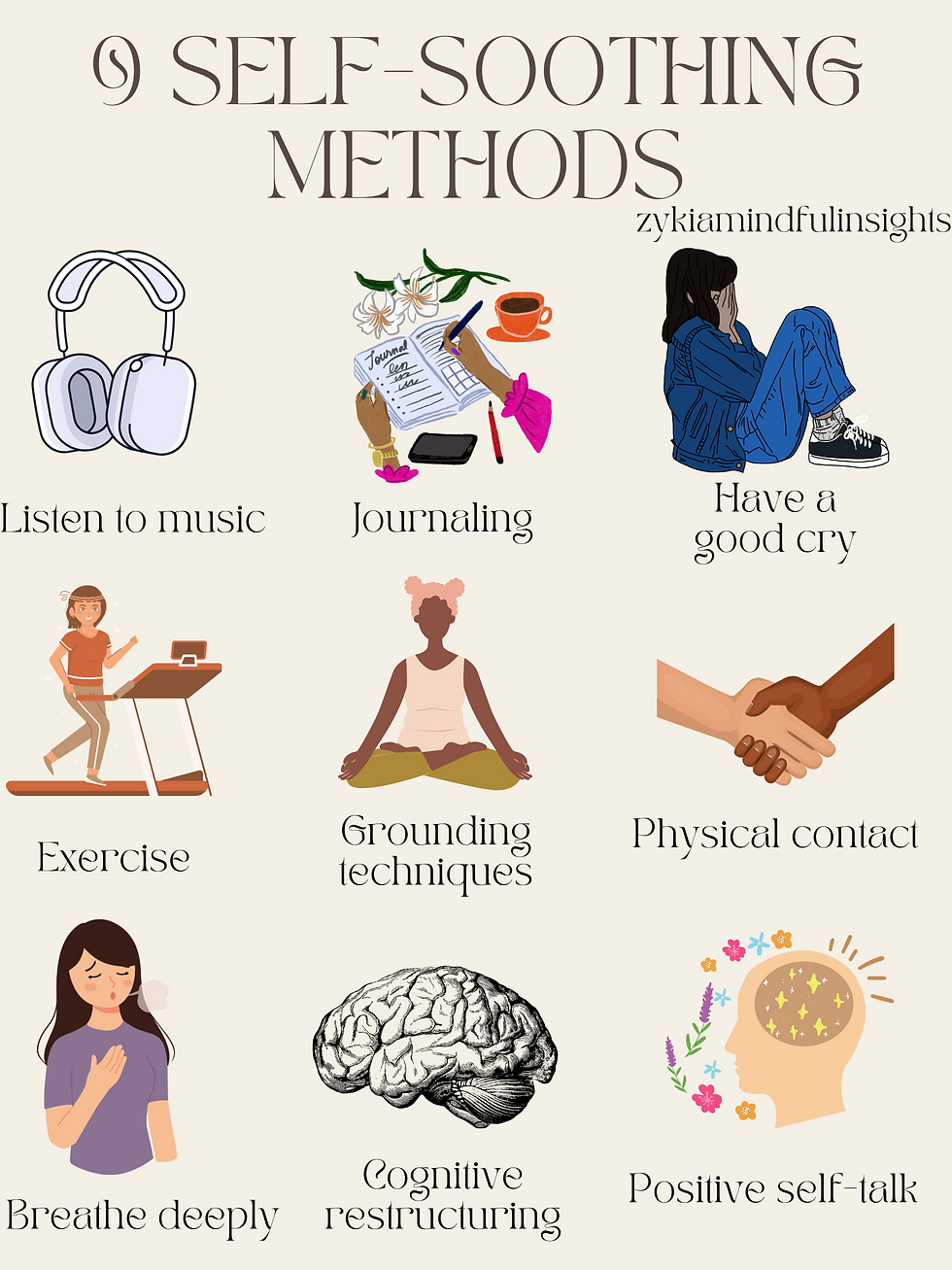self-soothing methods