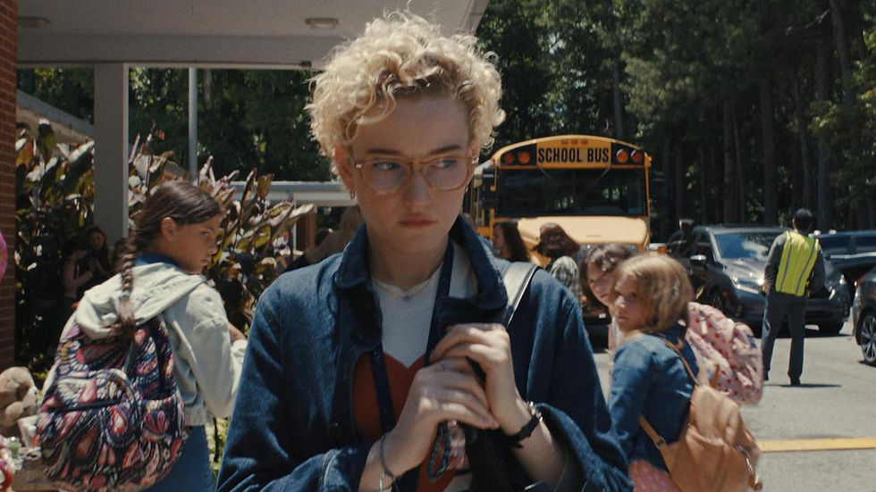 Justine Gandy (Julia Garner) comes under suspicion after her students go missing