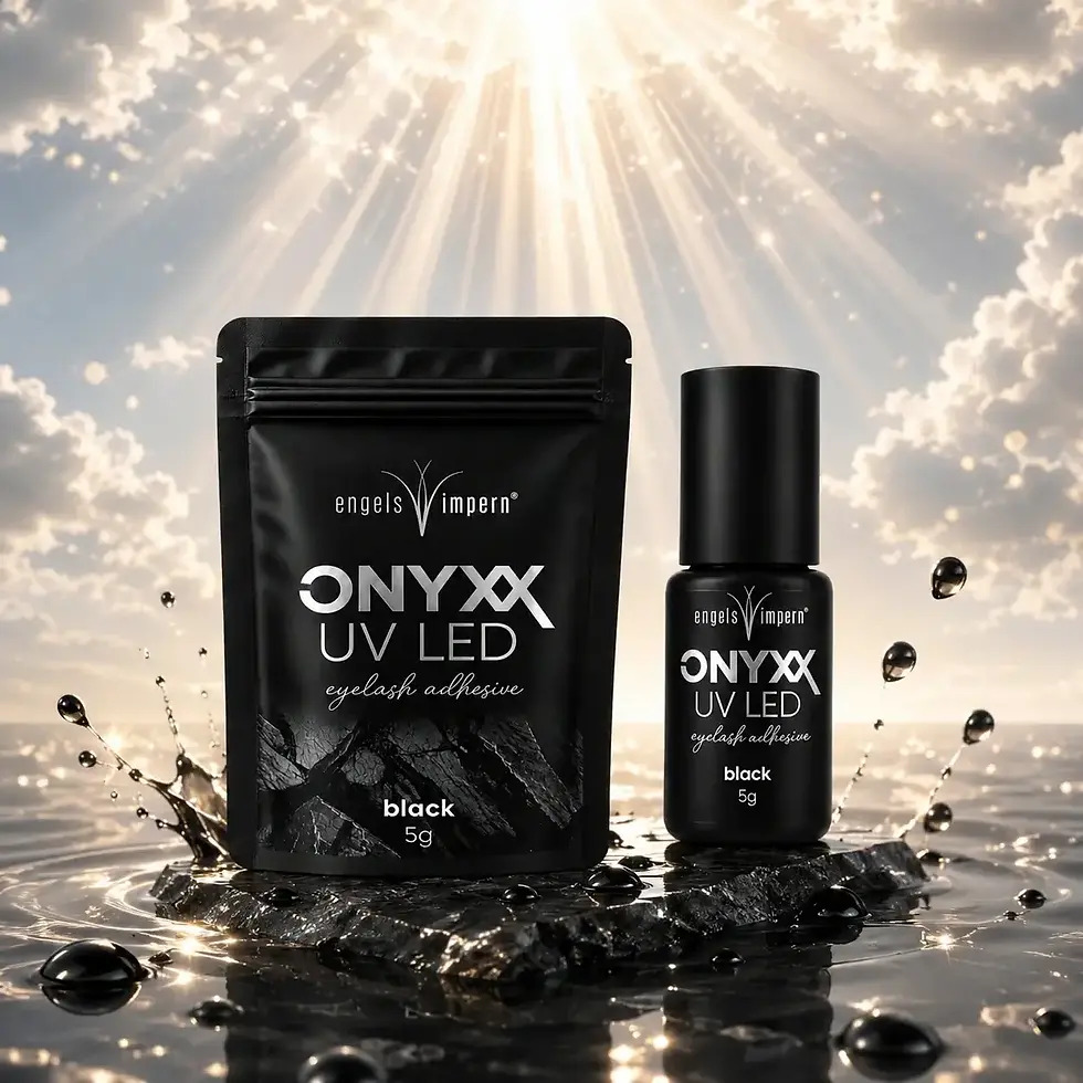 Miniaturbild: ONYXX UV LED Wimpernkleber 5 g – schwarz – 0,5 Sek (TPO-frei)