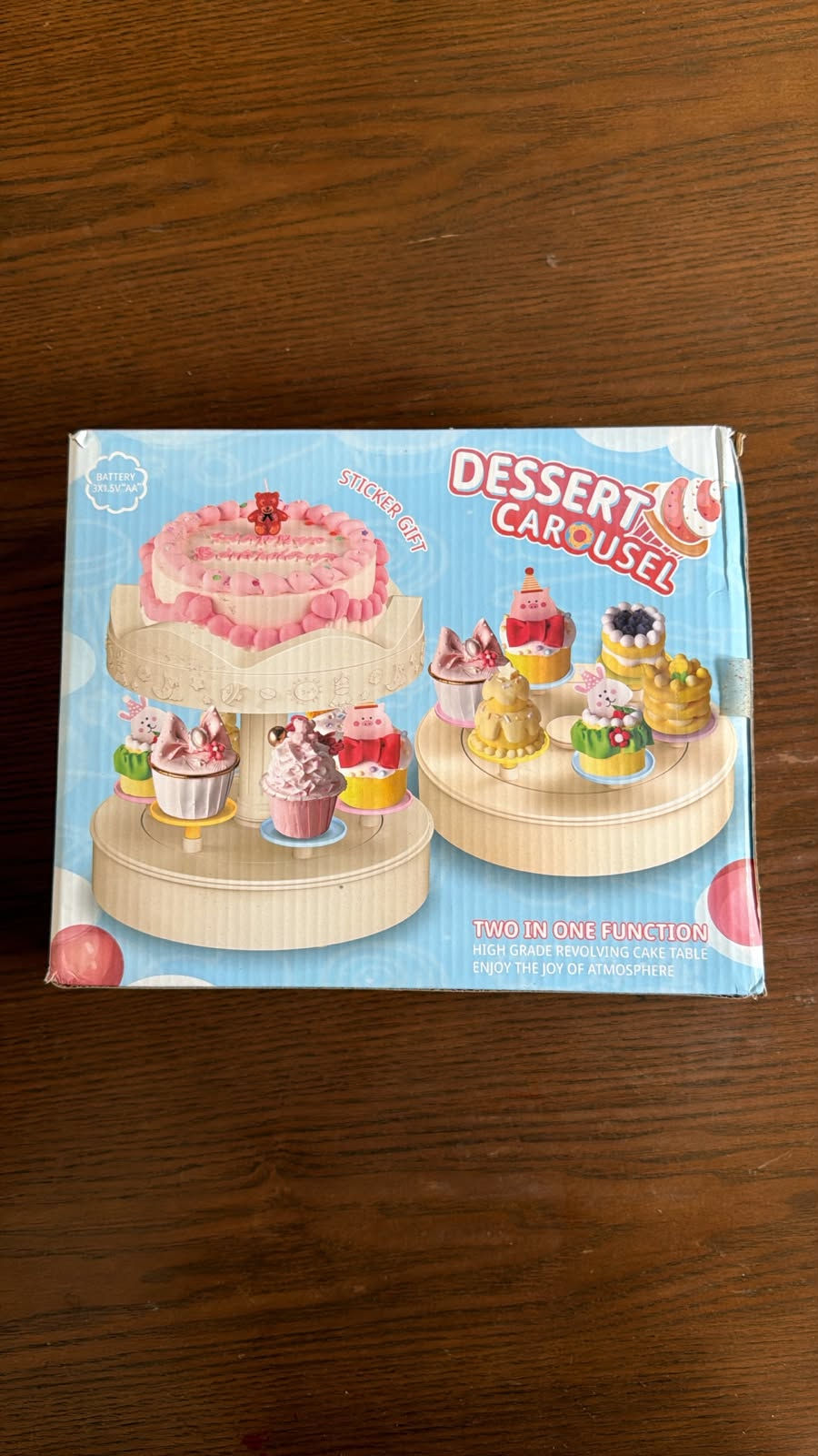 Thumbnail: Cake & Cupcake Rotating Display Machine