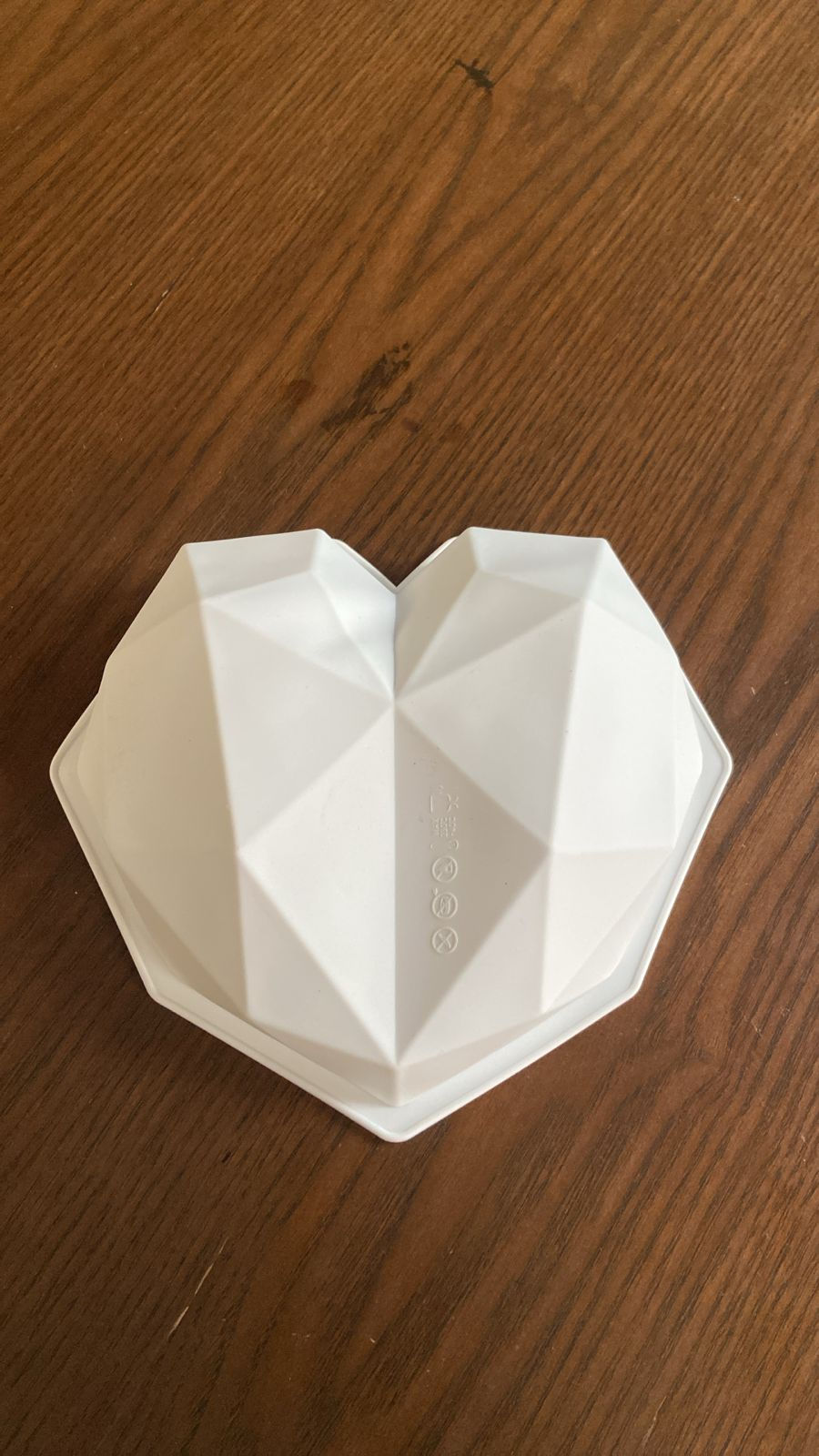 Thumbnail: 3D Big Diamond Heart Shape Mould For Pinata Cake