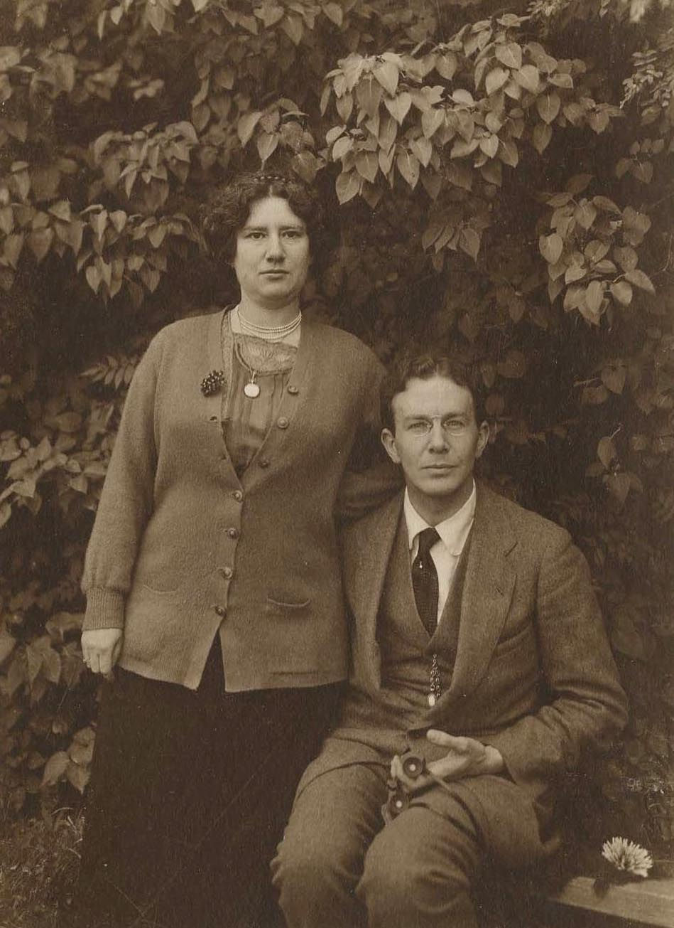 Yulya Weissberg Rimsky-Korsakov with her husband Andrej Rimsky-Korsakov